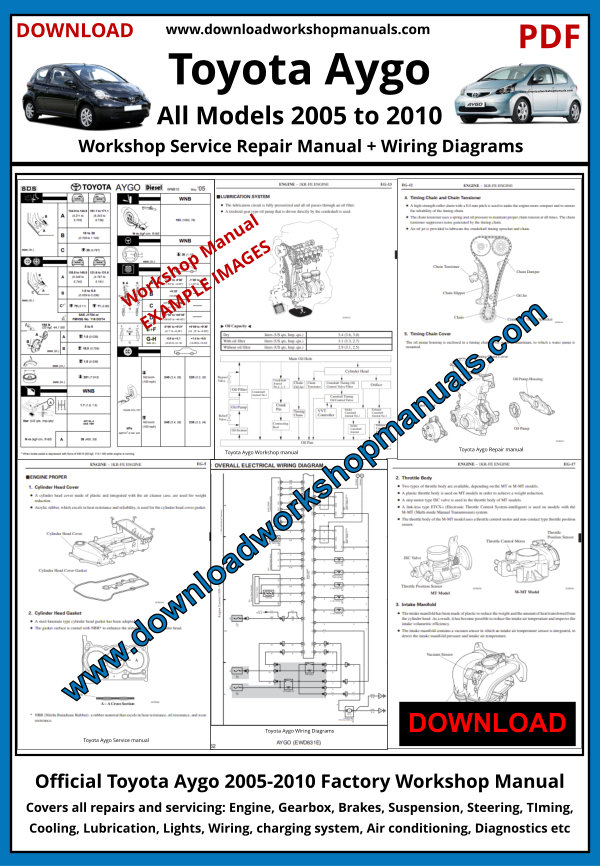 Toyota Aygo Workshop Service Repair Manual