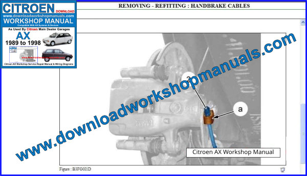 Citroen AX Workshop Manual