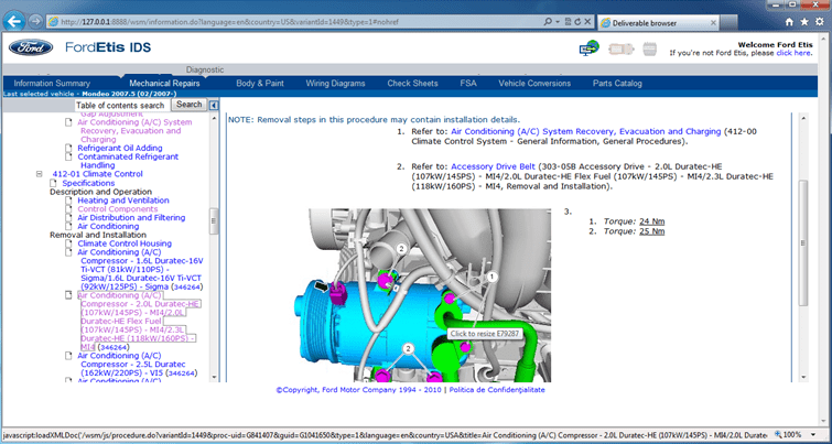 Ford TIS Workshop Manual Download