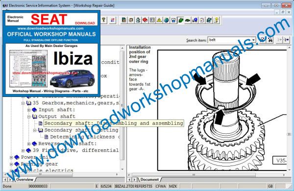 Seat Ibiza Repair Manual