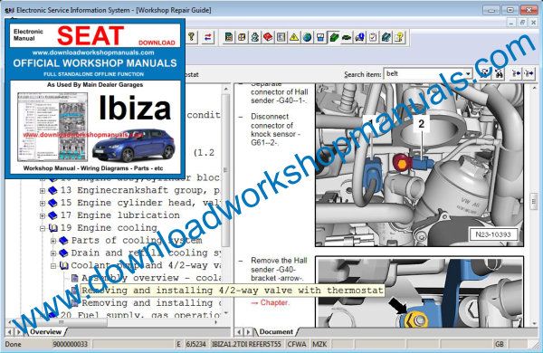 Seat Ibiza Service Manual