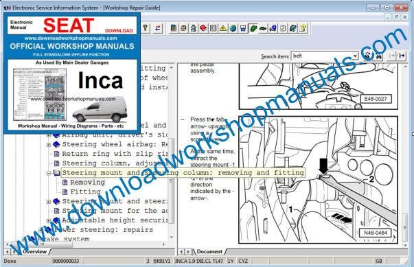 Seat Inca Service Manual