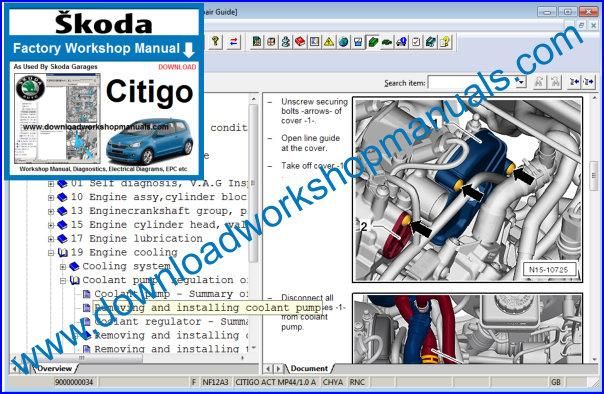 Skoda Citigo Repair Manual