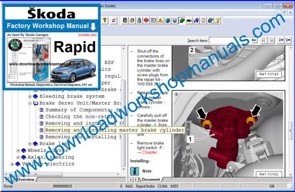 Skoda Rapid Repair Manual