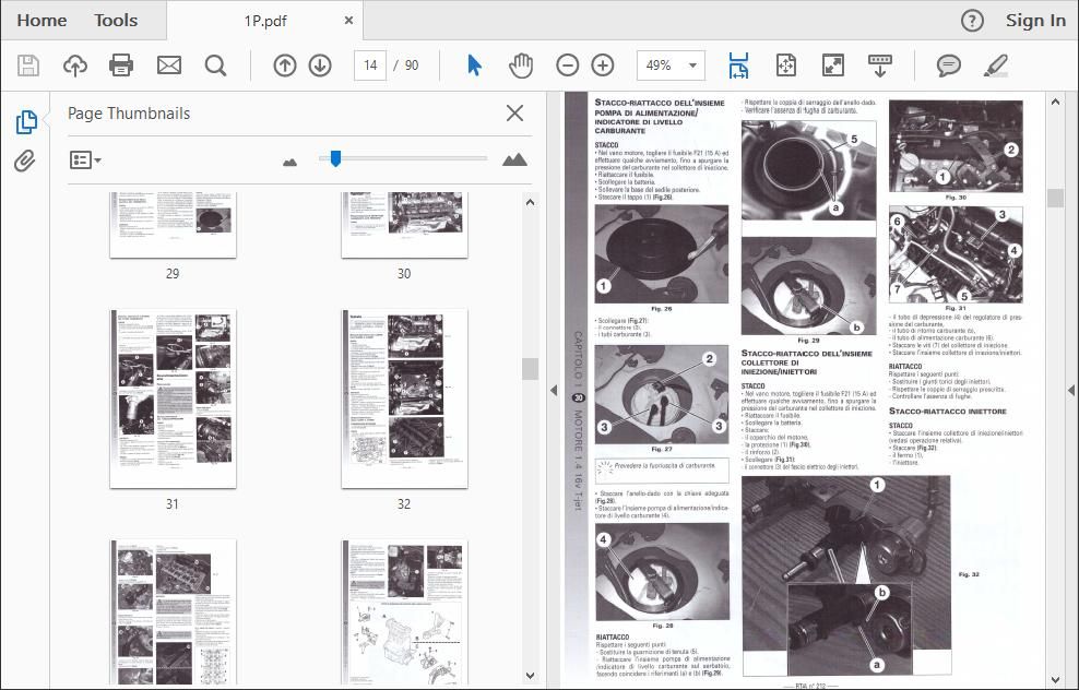 Alfa Romeo Mito Repair Manual