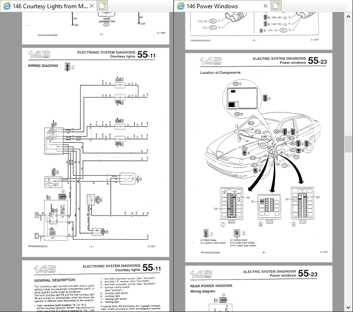 Alfa Romeo 146 Workshop Manual