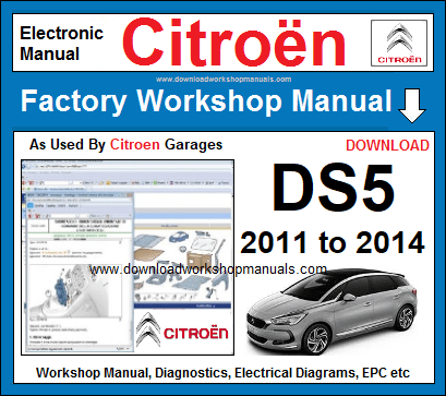 Citroen DS5 Workshop Repair Manual Download