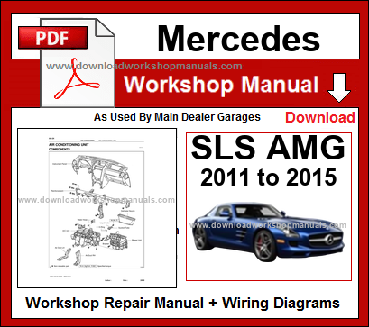 Mercedes SLS AMG Workshop Repair Manual