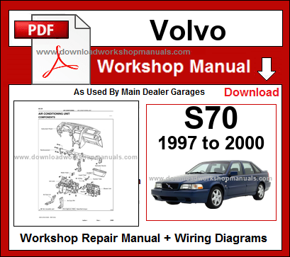 Volvo s70 workshop service repair manual