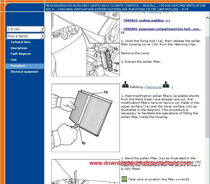Fiat Stilo  Repair Manual