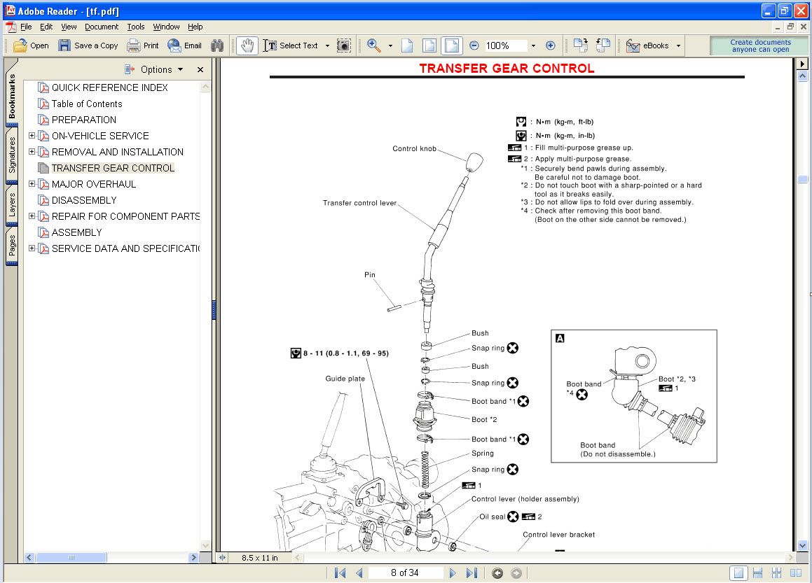 Nissan TIS Workshop Repair Manual