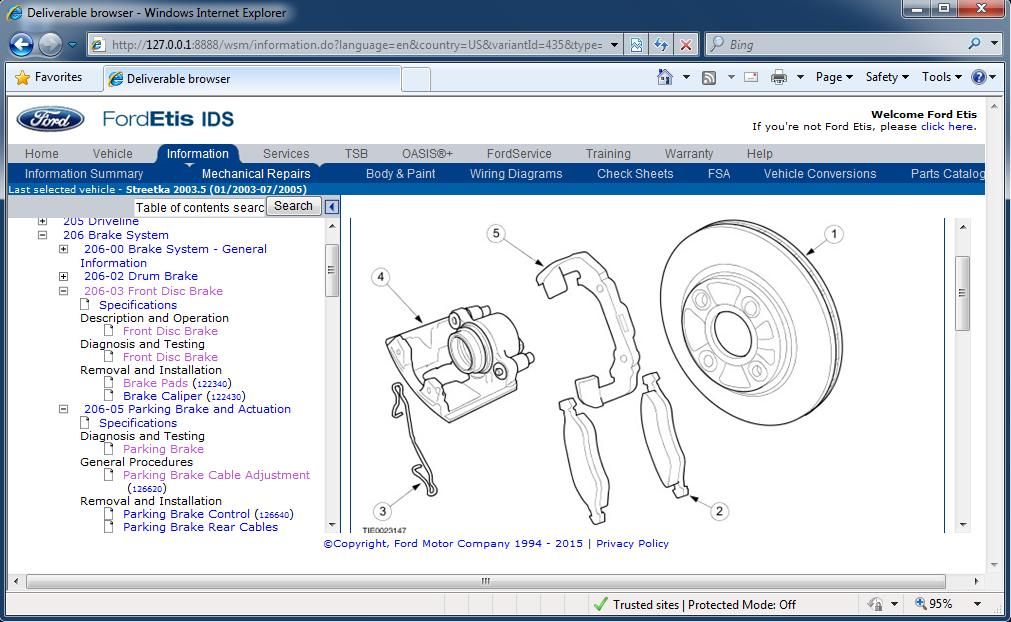 ford streetka workshop manual